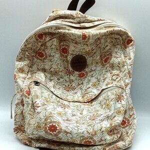 O’Neill Backpack School Bag Women’s Girls Shoreline Floral Multicolor Cotton